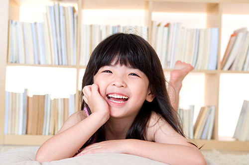 Smiling girl